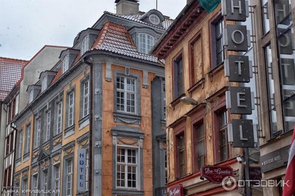 Старая часть города Рига (Латвия) фото