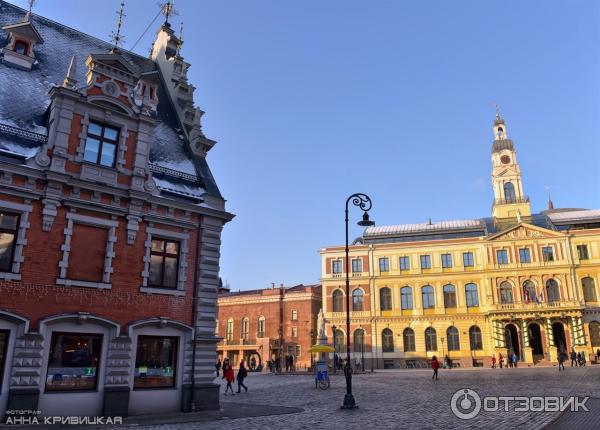 Старая часть города Рига (Латвия) фото