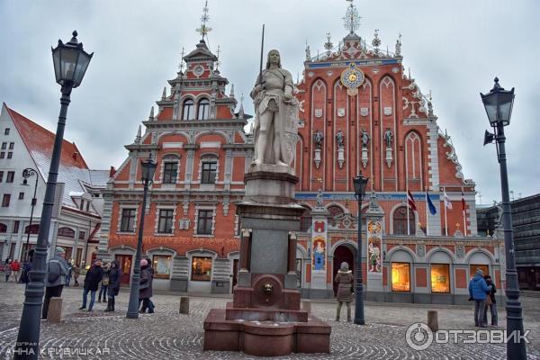 Старая часть города Рига (Латвия) фото