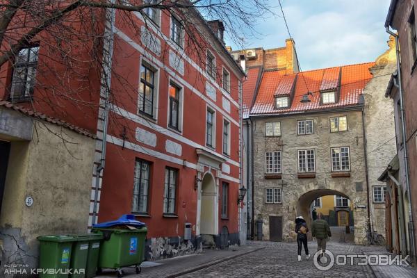 Старая часть города Рига (Латвия) фото