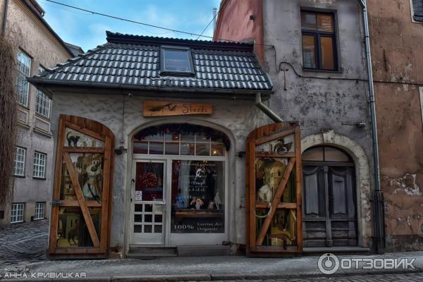Старая часть города Рига (Латвия) фото