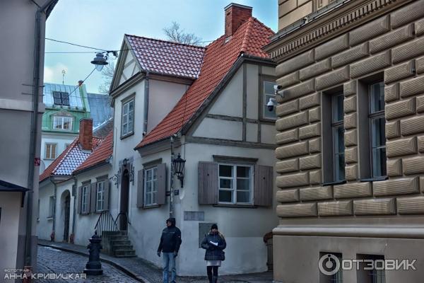 Старая часть города Рига (Латвия) фото