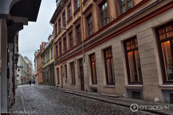 Старая часть города Рига (Латвия) фото