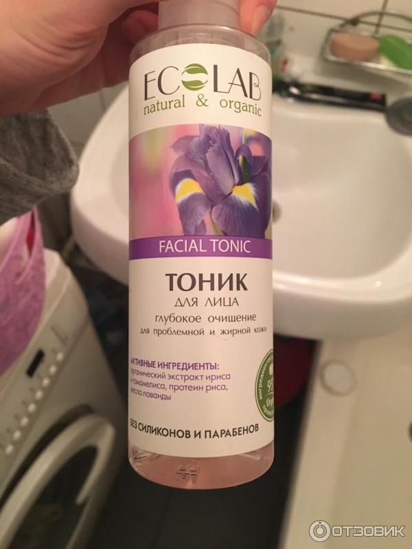 Тоник для лица Ecolab Глубокое очищение для проблемной и жирной кожи фото