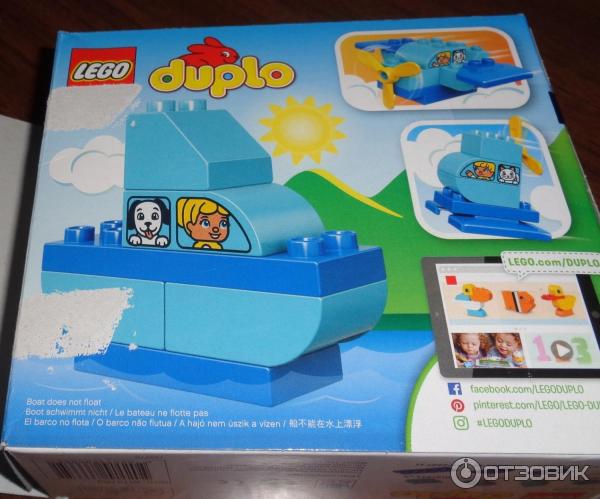 Конструктор Lego Duplo самолет-трансформер 10849 фото