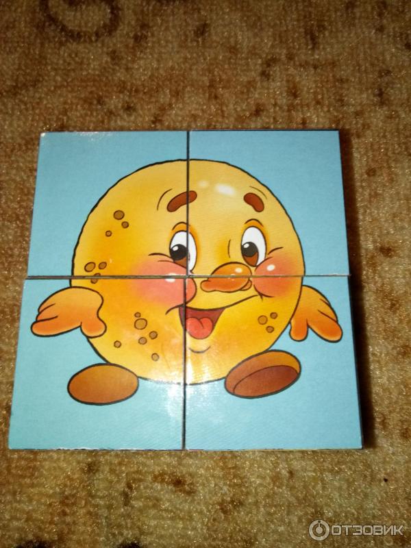 Игрушка Step Puzzle Кубики в картинках фото