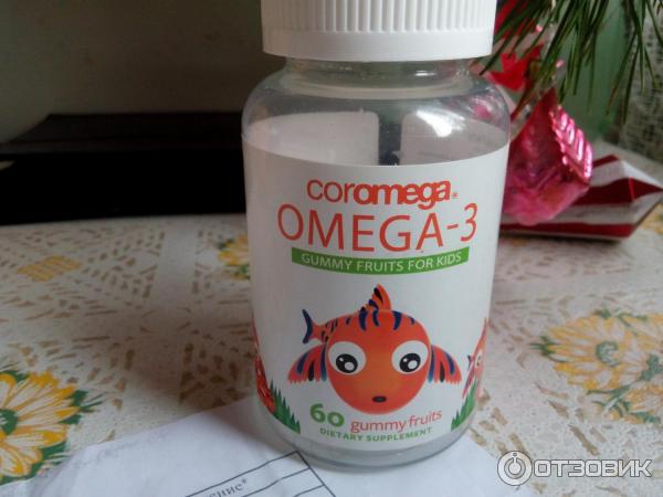 Жевательные конфеты Coromega