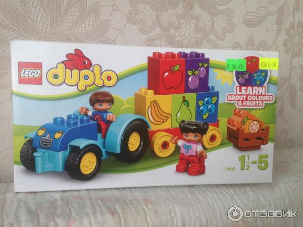 Конструктор Lego Duplo Мой первый трактор фото