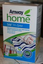 Порошок-усилитель Amway Tri-Zyme для замачивания белья и выведения пятен фото