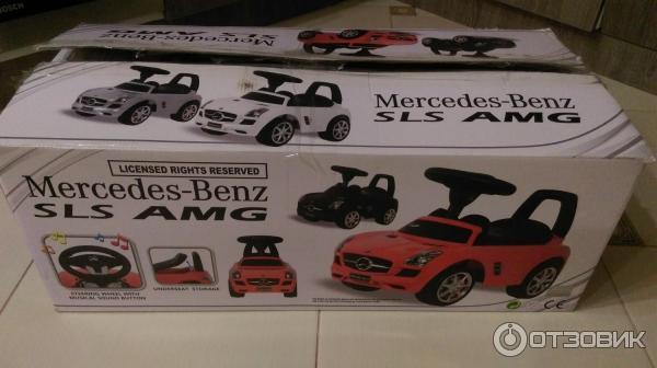 Каталка Лицензия Mercedes-Benz SLS AMG фото