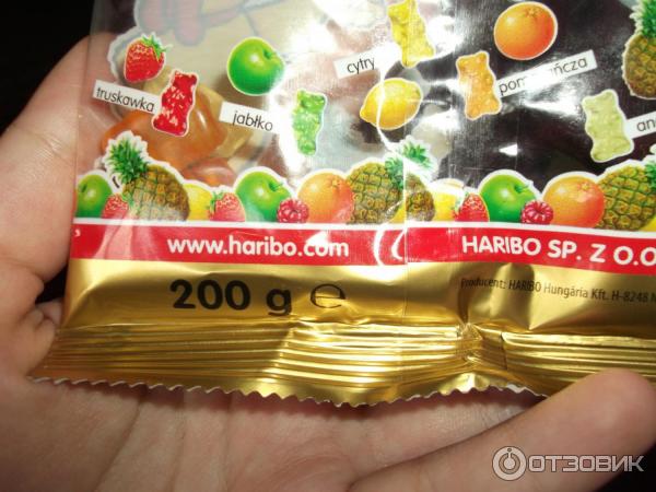 Жевательный мармелад Haribo Золотой мишка фото