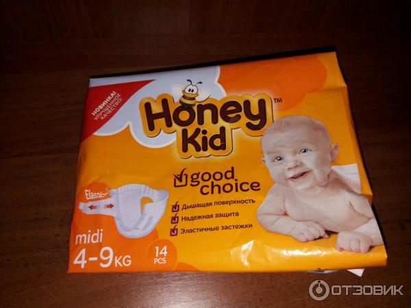 Детские подгузники Honey Kid Good Choice фото