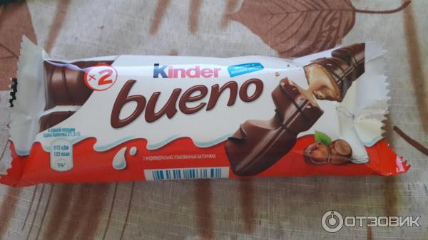 Вафли Kinder bueno фото