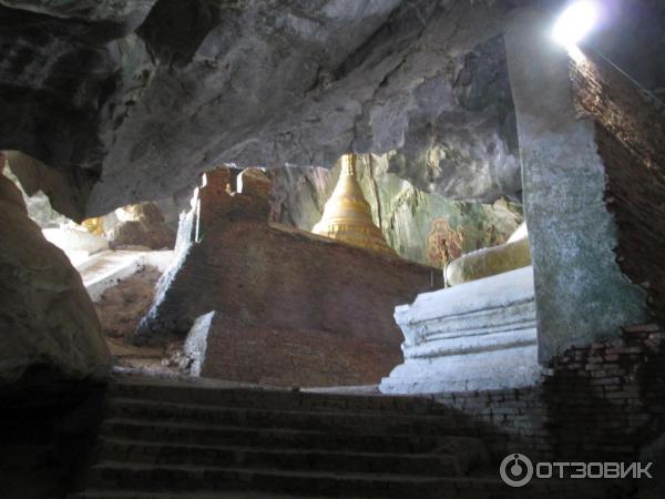 Экскурсия в пещеру лежащего Будды (Мьянма, Карен) фото