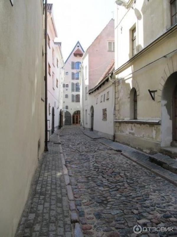 Старая часть города Рига (Латвия) фото