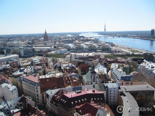 Старая часть города Рига (Латвия) фото