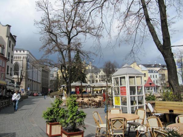 Старая часть города Рига (Латвия) фото