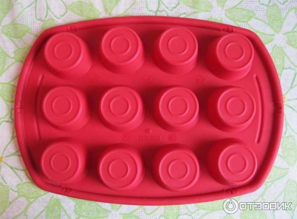 Силиконовая форма для выпечки маффинов и кексов Tefal фото