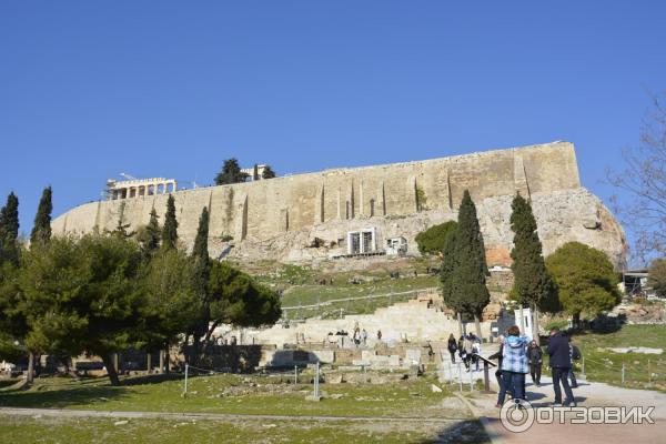 Акрополь (вид снизу)