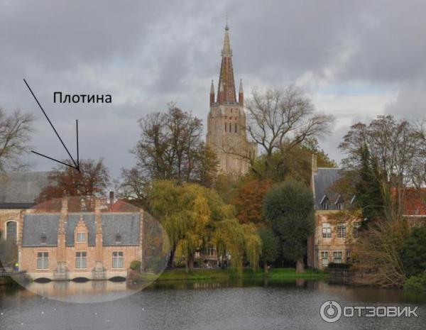 Парк Minnewater (Бельгия, Брюгге) фото