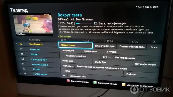LED телевизор Samsung UE40F6400AKX 3D фото