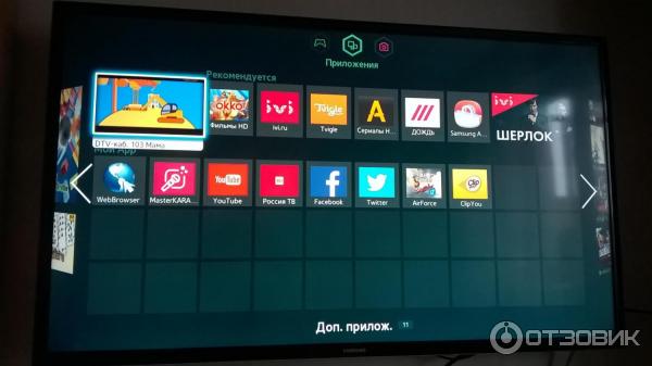 LED телевизор Samsung UE40F6400AKX 3D фото