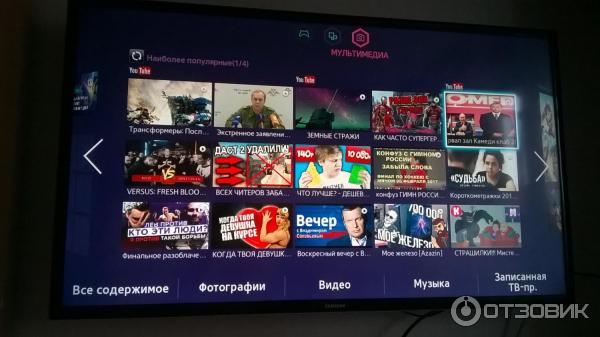LED телевизор Samsung UE40F6400AKX 3D фото