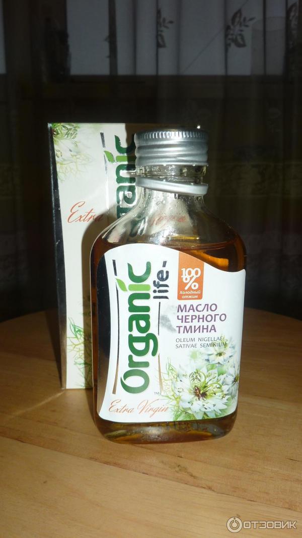 Масло черного тмина Organic life Extra Virgin фото