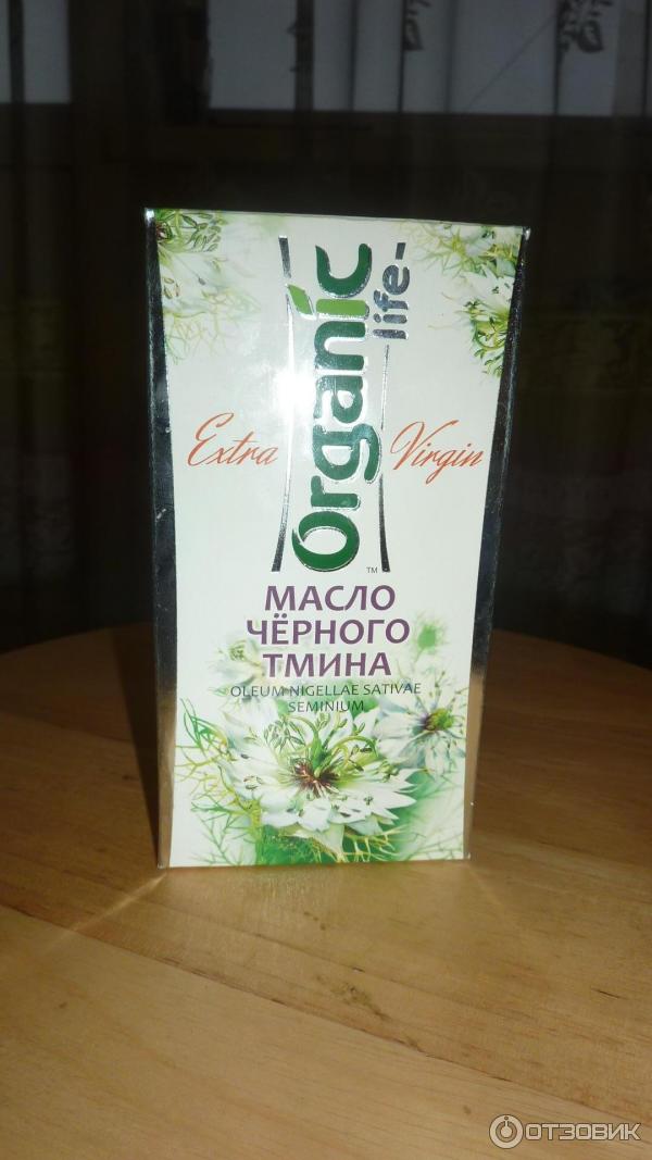 Масло черного тмина Organic life Extra Virgin фото