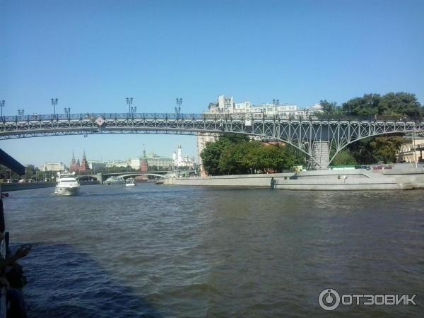 Прогулка на речном трамвайчике по Москве-реке (Россия, Москва) фото