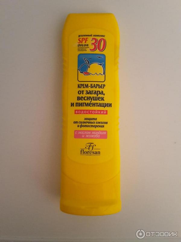 Крем-барьер от загара, веснушек и пигментации Floresan SPF 30 фото