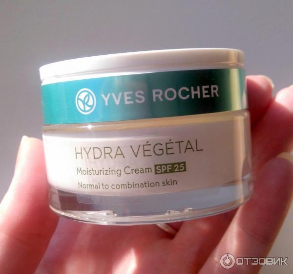 Увлажняющий крем для лица Yves Rocher SPF 25 Hydra Vegetal фото