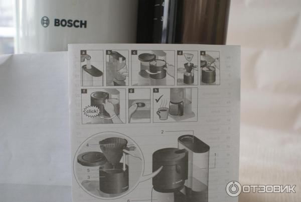 Кофеварка Bosch TKA 8011 фото