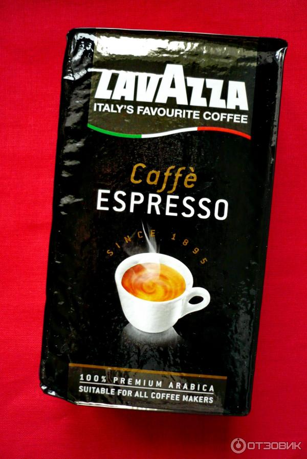 Кофе молотый Lavazza Espresso 100% арабика фото