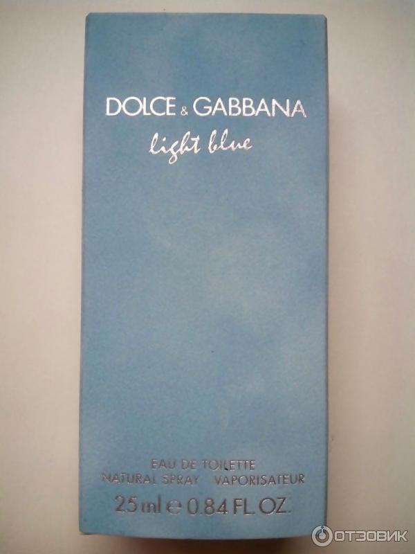 Духи Dolce&Gabbana light blue фото