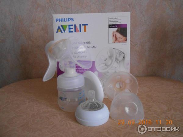 Ручной молокоотсос Philips Avent Naturally фото