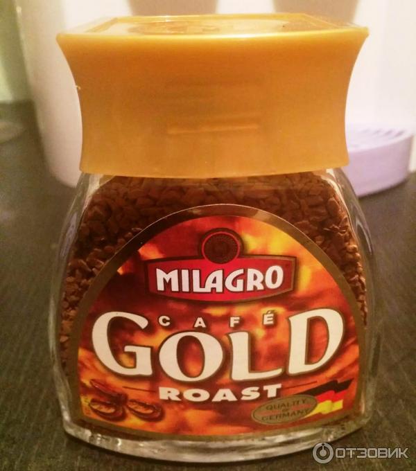 Растворимый кофе Milagro Gold roast фото