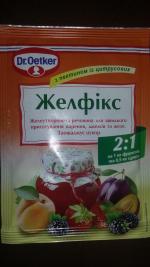 Желирующее вещество Dr.Oetker "Желфикс" фото