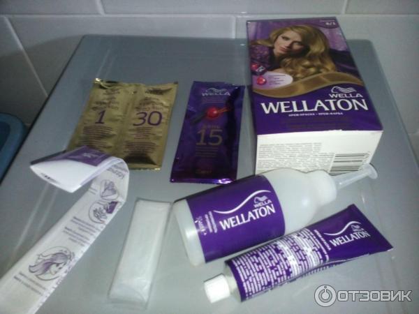 Краска для волос Wella Wellaton 2 в 1 с восстановителем цвета на 15 день фото