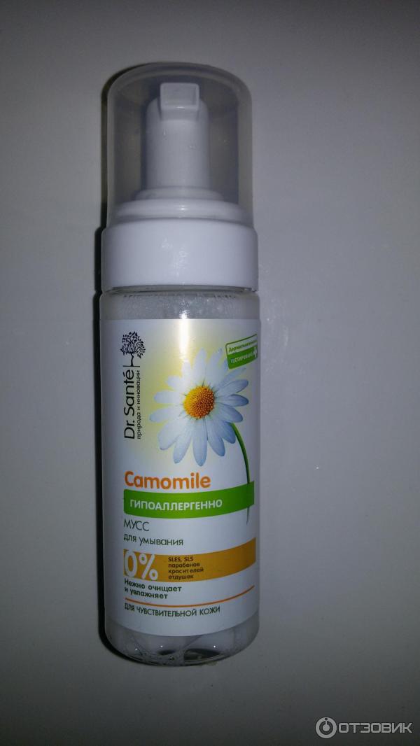 Мусс для умывания Dr.Sante Camomile allergy STOP! фото