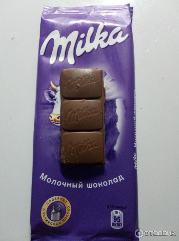 Шоколад Milka фото