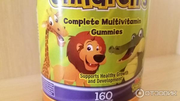 Витамины Kirkland signature Complete Multivitamin Gummies 160 шт фото