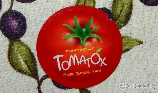 Массажная отбеливающая маска для лица Tony Moly Tomatox фото