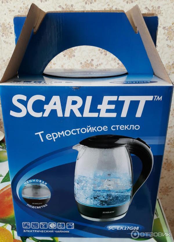 Электрический чайник Scarlett SC-EK27G08 фото