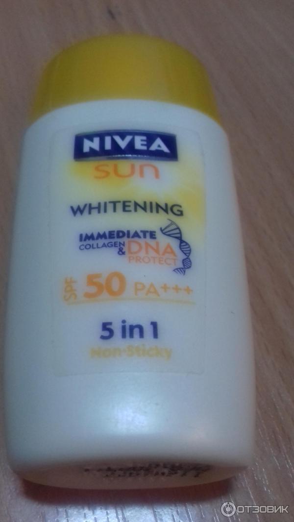 Солнцезащитный крем Nivea Sun 50 фото