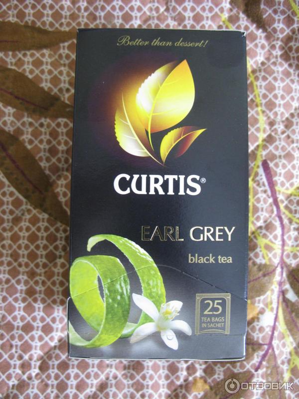 Черный чай Curtis Earl Grey фото