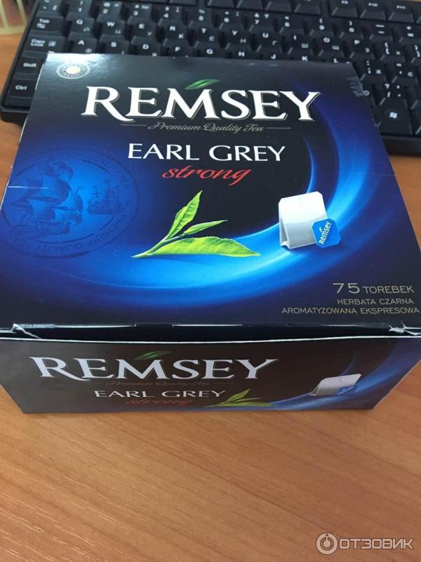 Черный чай Remsey Earl Grey Strong фото