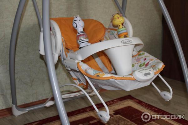 Электрокачели Graco Swing n' Bounce 2 в 1 фото