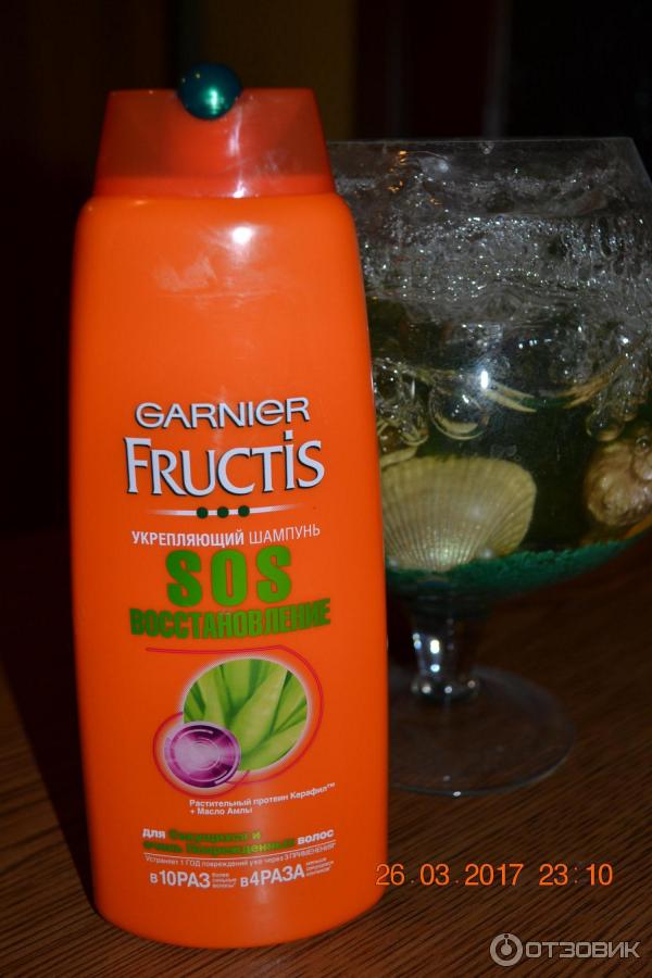 Шампунь Garnier Fructis SOS восстановление фото