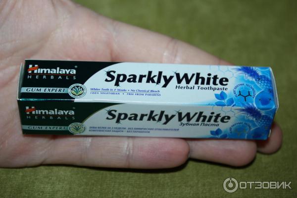 Зубная паста Himalaya Herbals Sparkly White фото